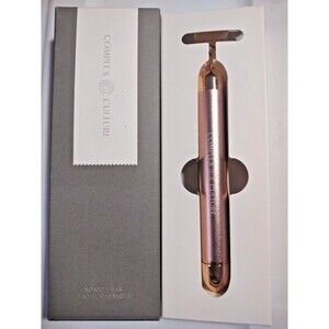 COMPLEX CULTURE Sonic T-Bar Luxury Facial Massager Battery Operated Face Massage